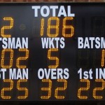 electronic cricket scoreboard