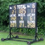 LED cricket scoreboard